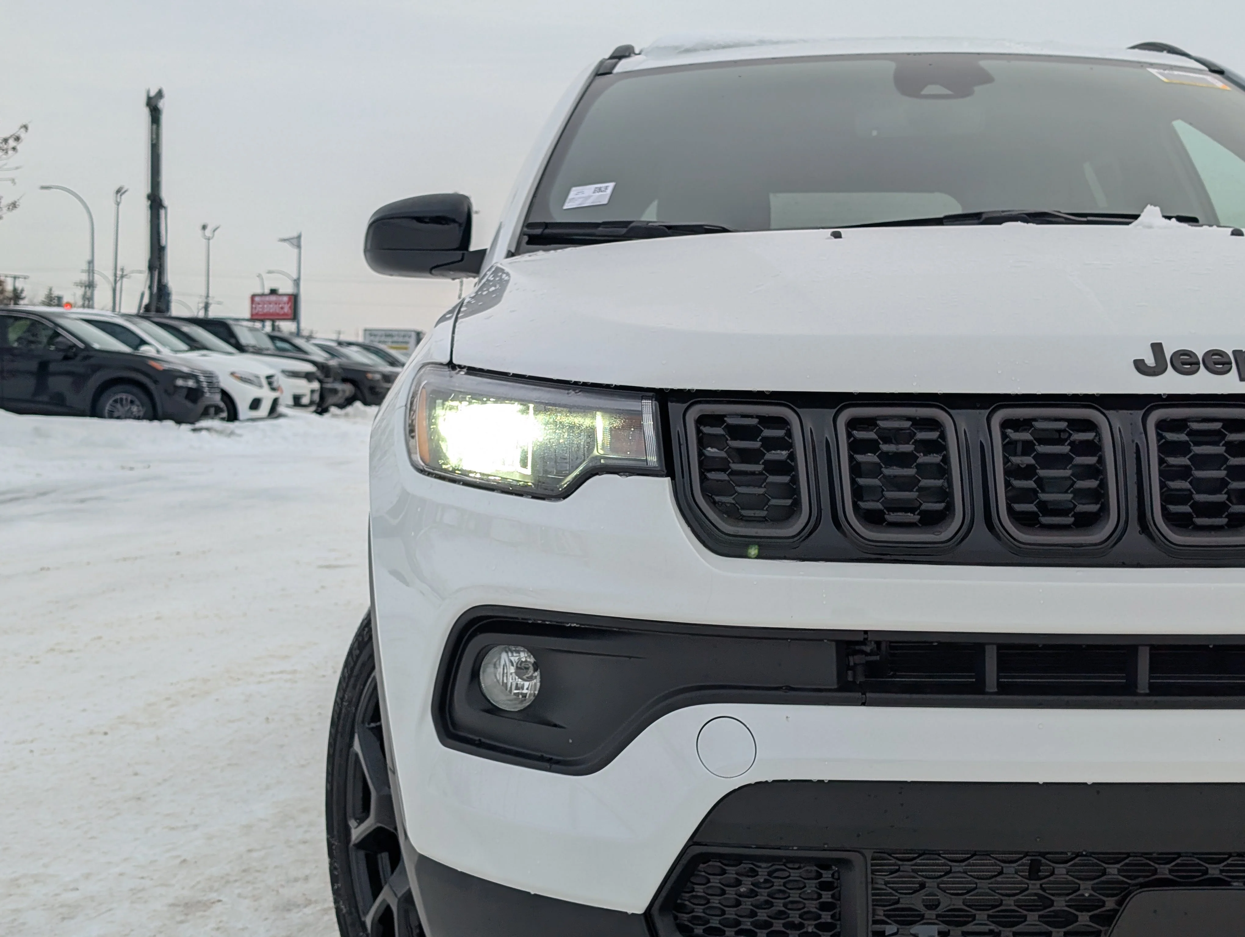 New 2026 Bright White Jeep North image 11