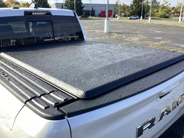 New 2027 Ivory White Tri-Coat Pearlcoat Ram TUNGSTEN CREW CAB 4X4 5