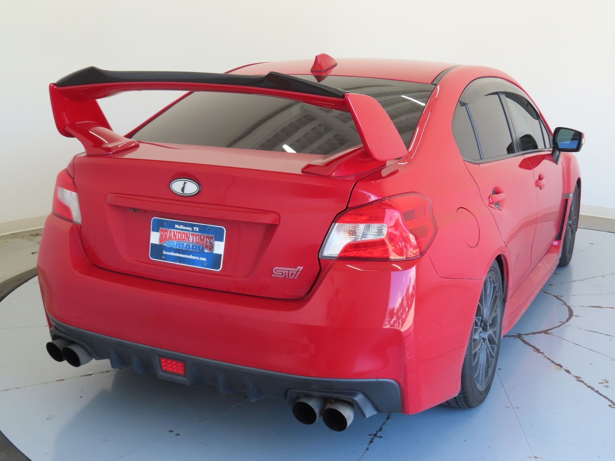 Used 2015 Red Subaru WRX STi image 3