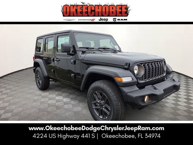 New 2026 Black Clearcoat Jeep Sport image 1