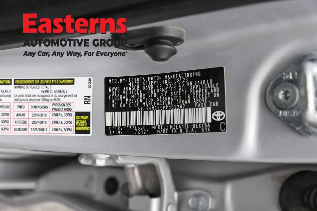 Used 2023 Silver Toyota XSE image 35