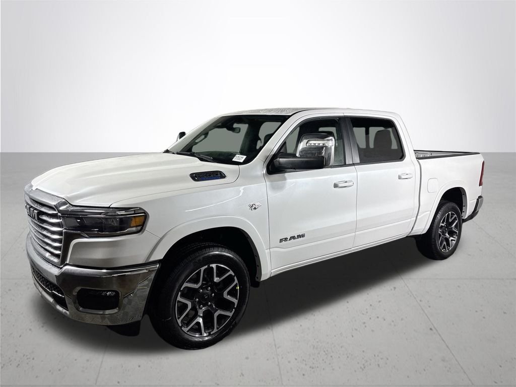New 2026 Ivory White Tri-Coat Pearl-Coat Exterior Paint RAM Laramie image 2