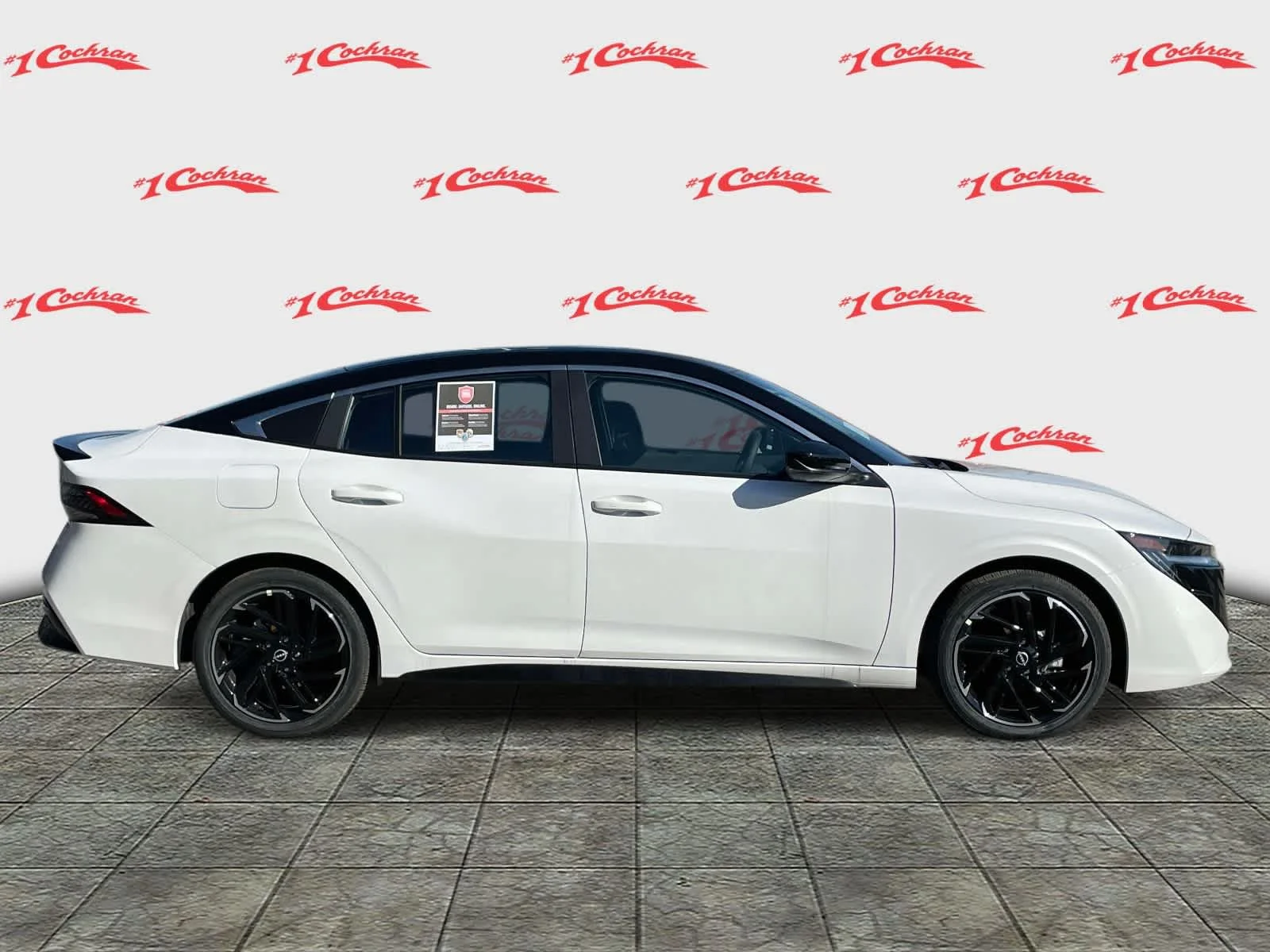 New 2026 Aspen White Tricoat/Super Black Nissan SR image 5