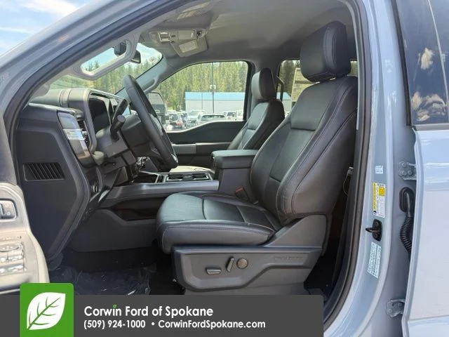 New 2026 Glacier Gray Metallic Tri-Coat Ford Lariat image 2