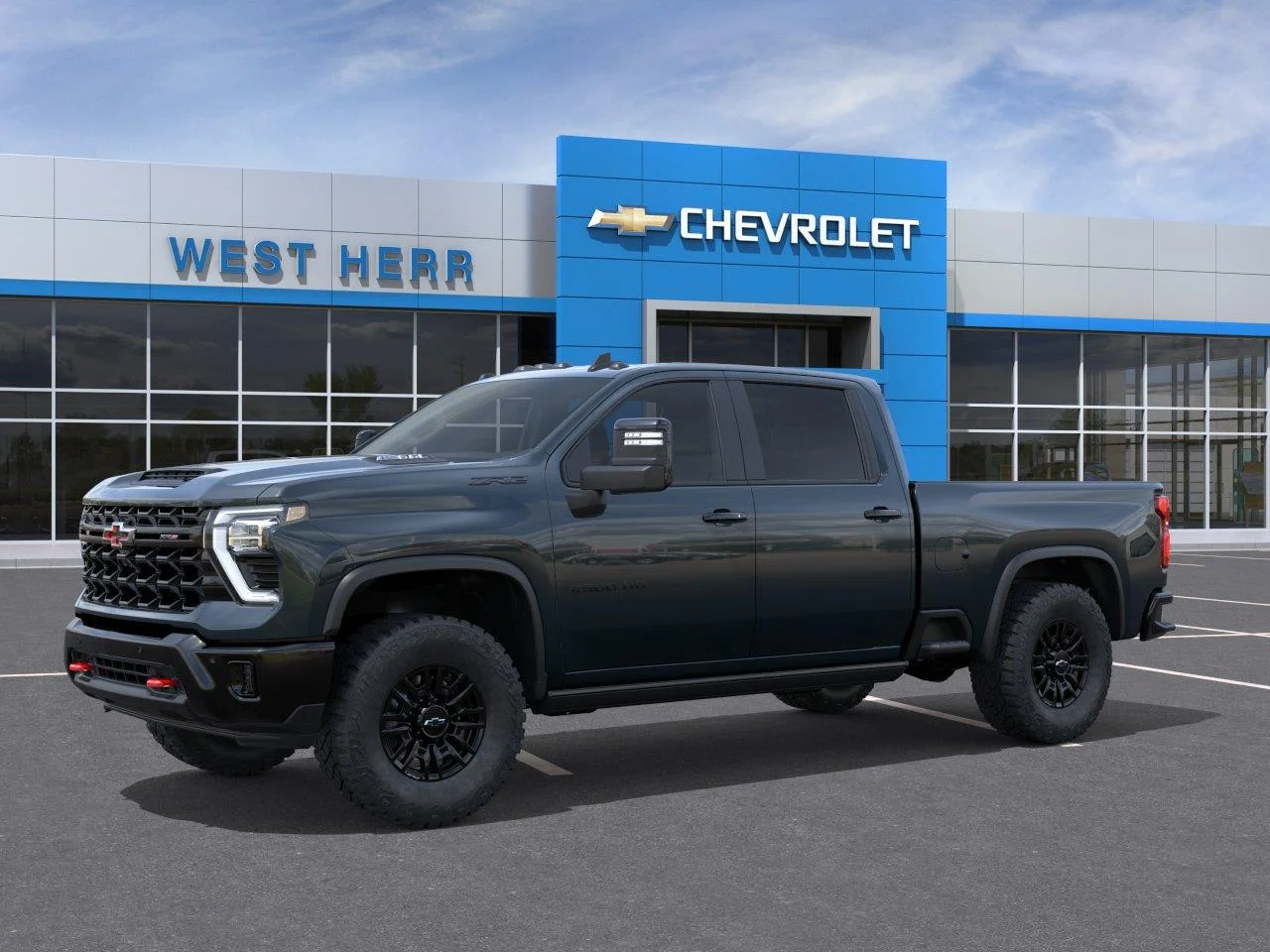 New 2026 Cypress Gray Chevrolet ZR2 image 2