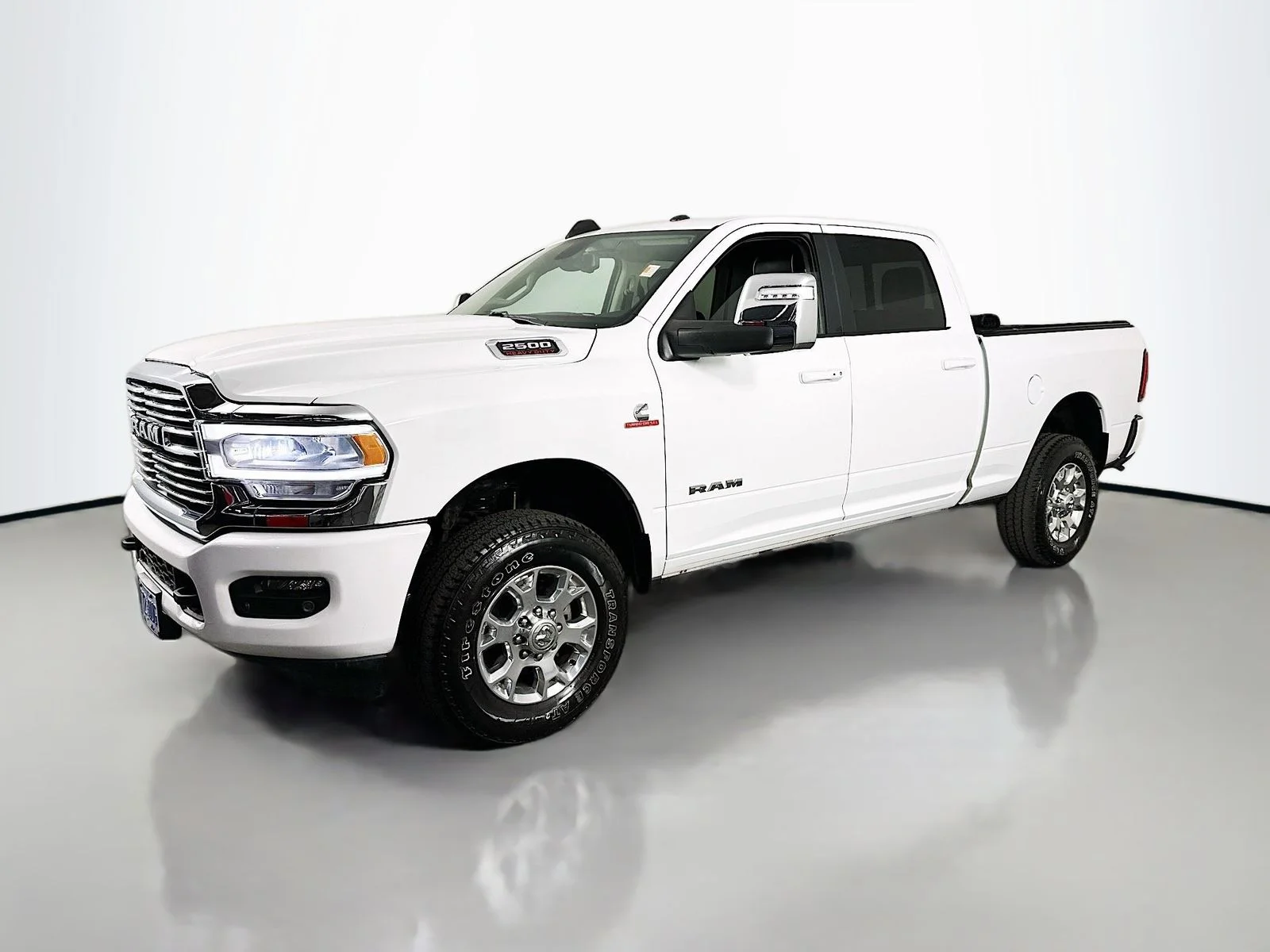Used 2024 Bright White Clearcoat Ram Laramie image 4