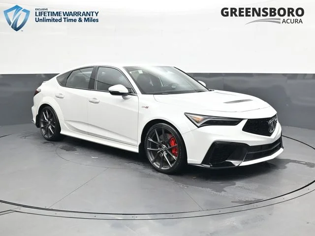 Used 2025 Platinum White Pearl Acura TYPE S image 3