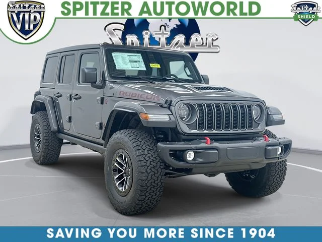 New 2026 Granite Crystal Metallic Clear-Coat Exterior Paint Jeep Rubicon X image 1