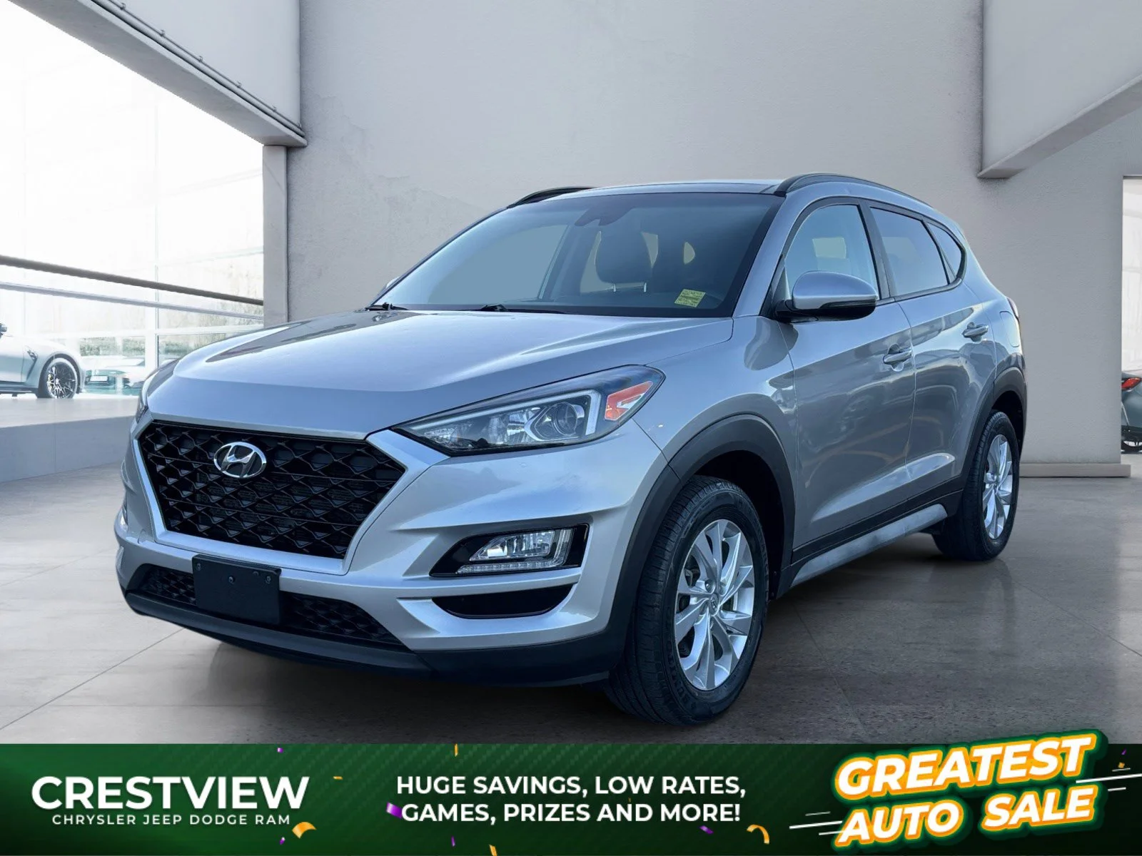 Used 2020 Silver Hyundai Preferred image 1