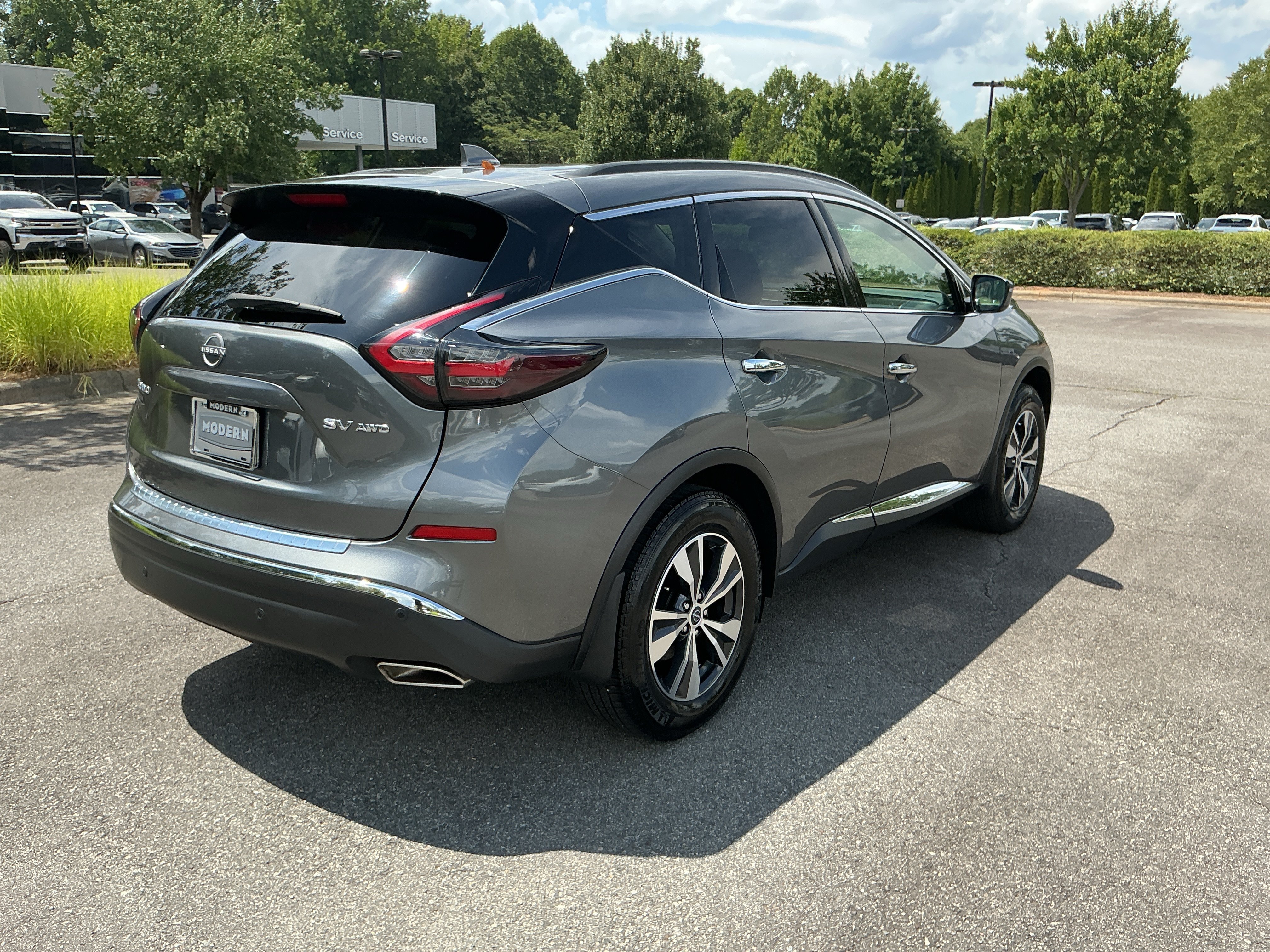 Used 2024 Gun Metallic Nissan SV image 4