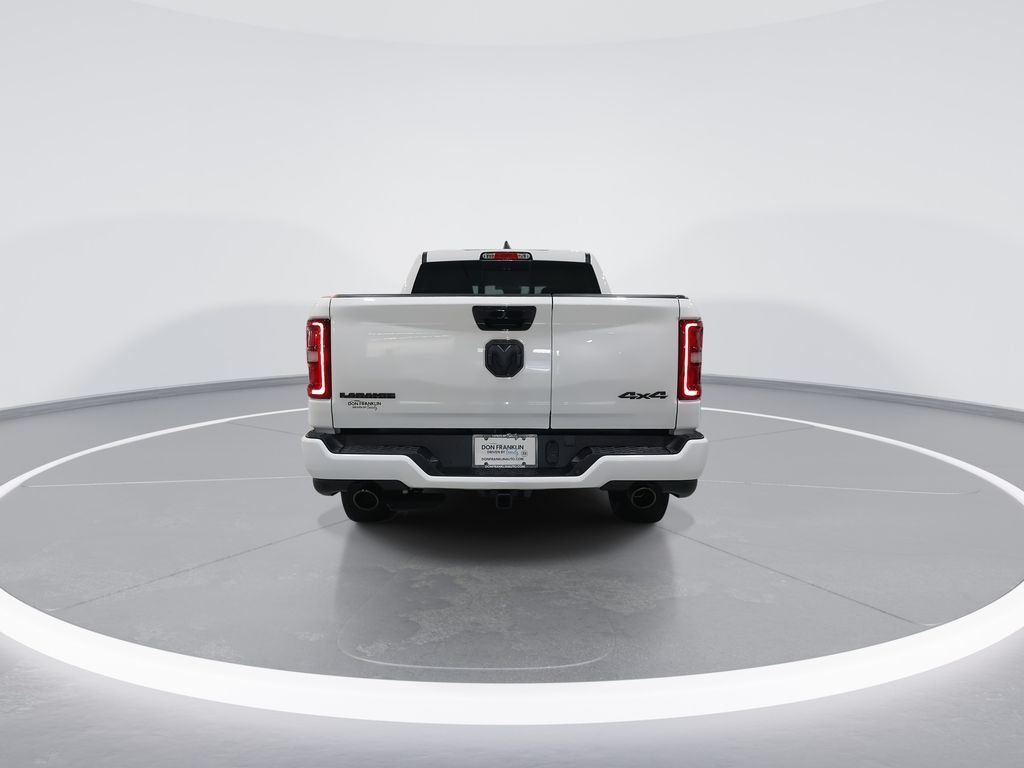 New 2026 Bright White Clear-Coat Exterior Paint RAM Laramie image 7
