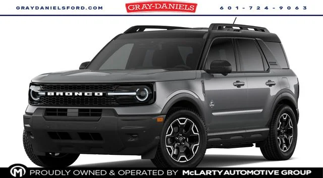 New 2026 Carbonized Gray Metallic Ford Outer Banks® image 9