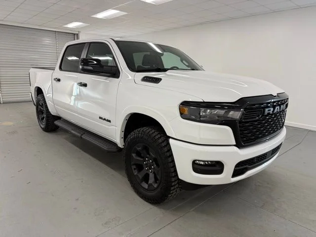 New 2026 Bright White Clear-Coat Exterior Paint RAM Big Horn/Lone Star image 3