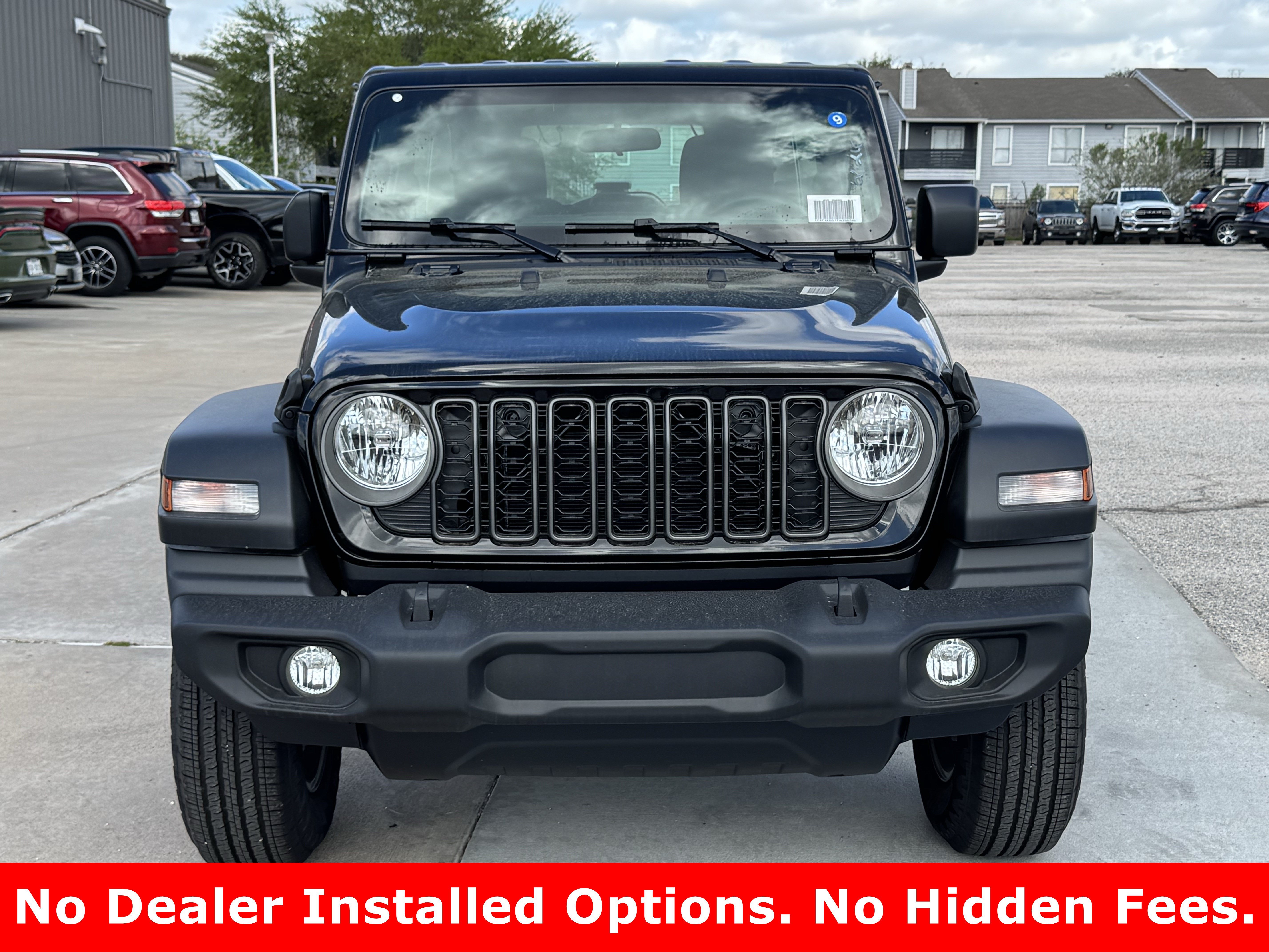 New 2026 Black Clear-Coat Exterior Paint Jeep Sport image 3