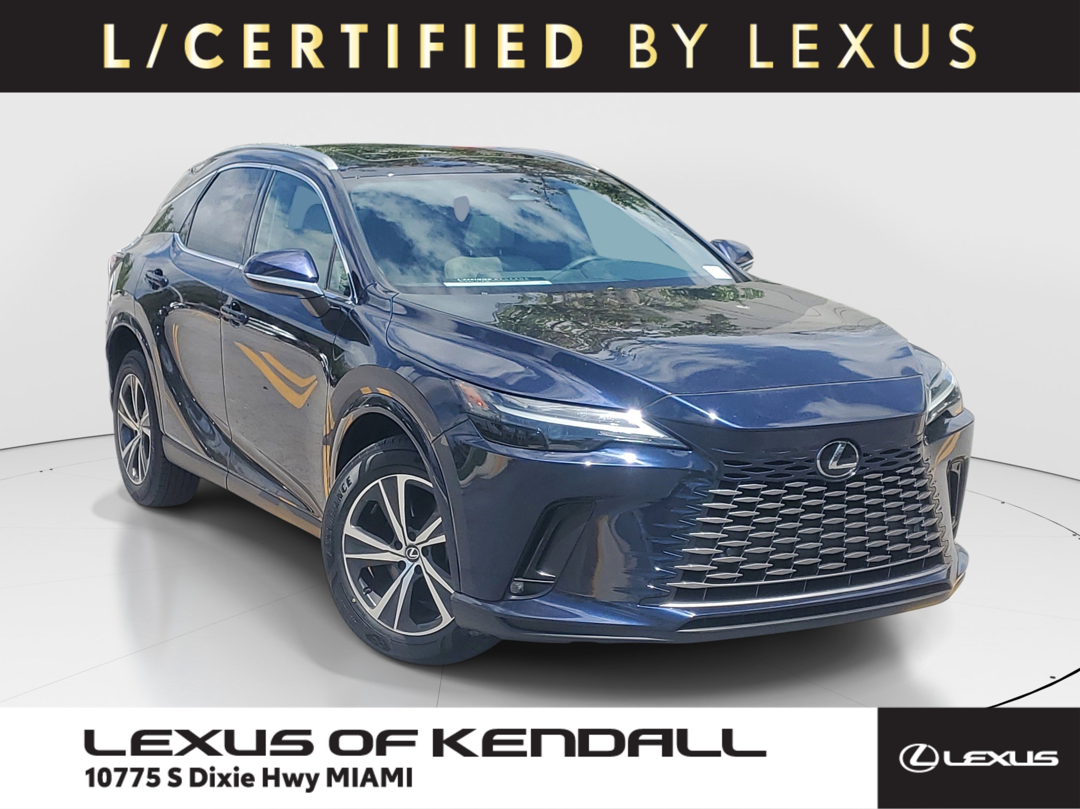 Certified Used 2023 NIGHTFALL MICA Lexus RX 350 Premium image 1