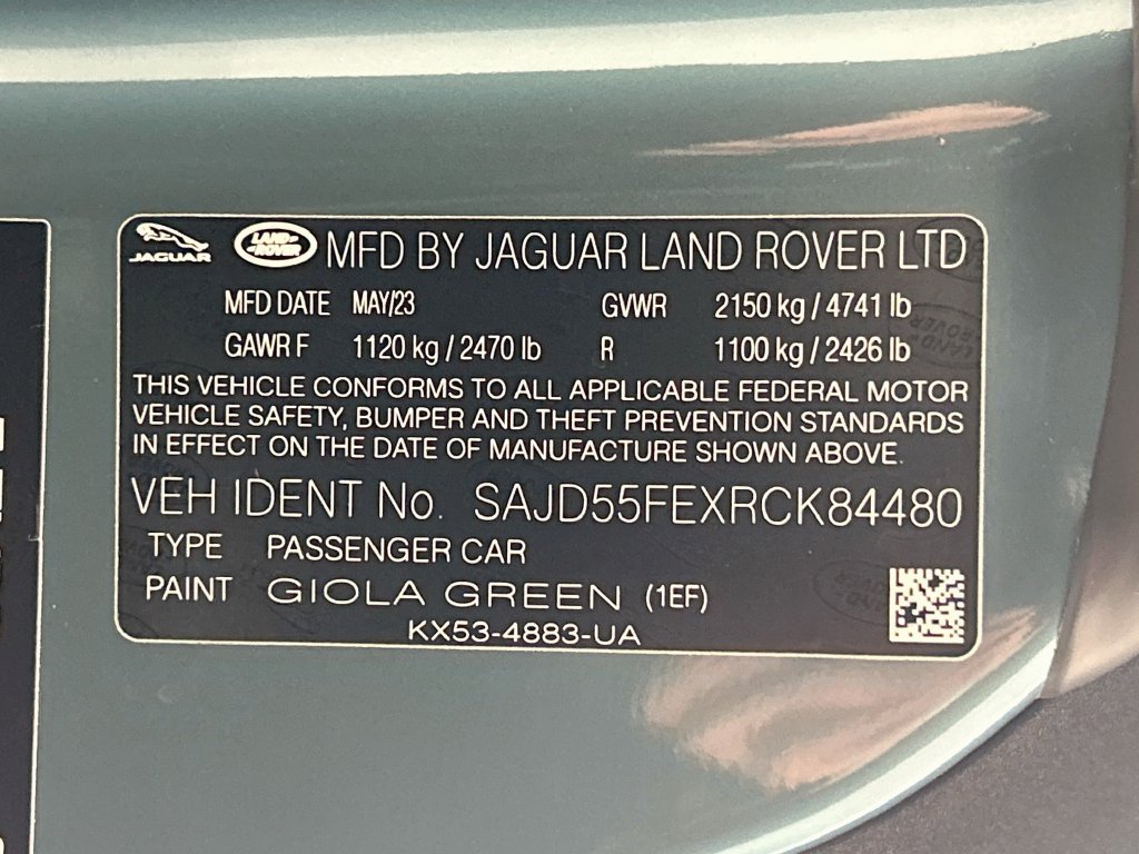 Used 2024 Green Metallic Jaguar P575 R75 image 37