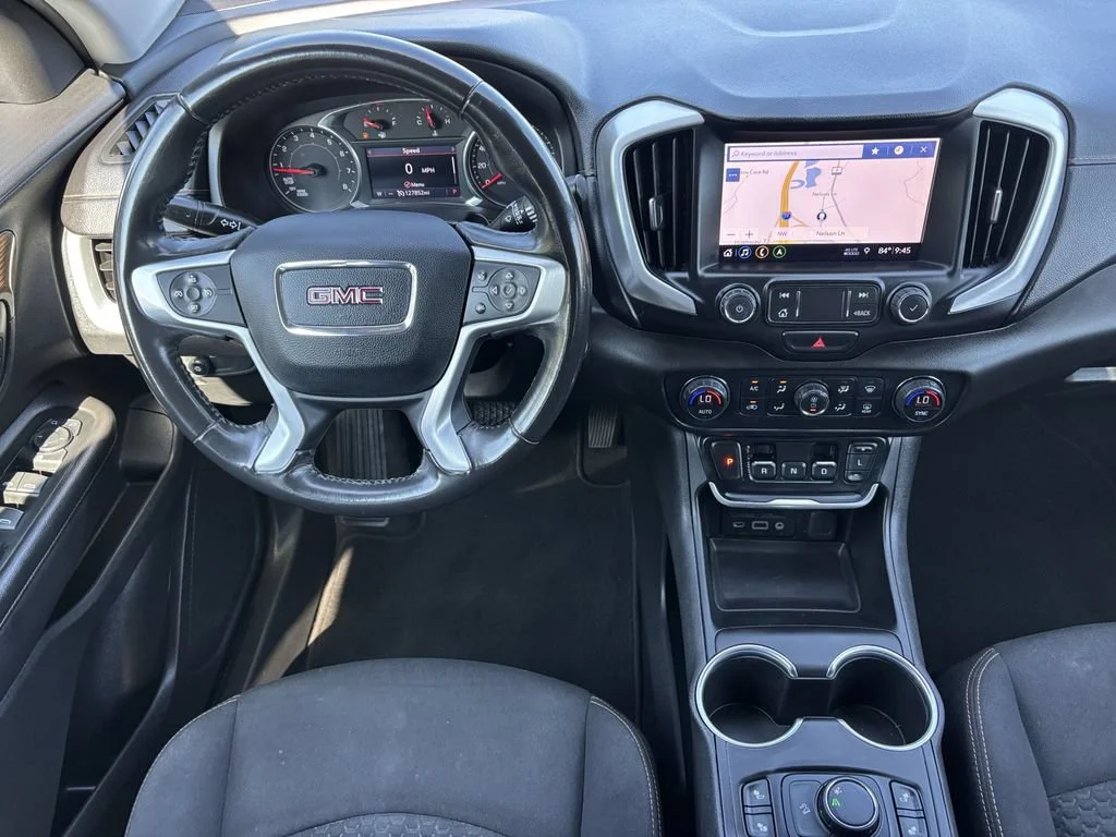 Used 2019 EBONY TWILIGHT METALLIC GMC SLE image 3