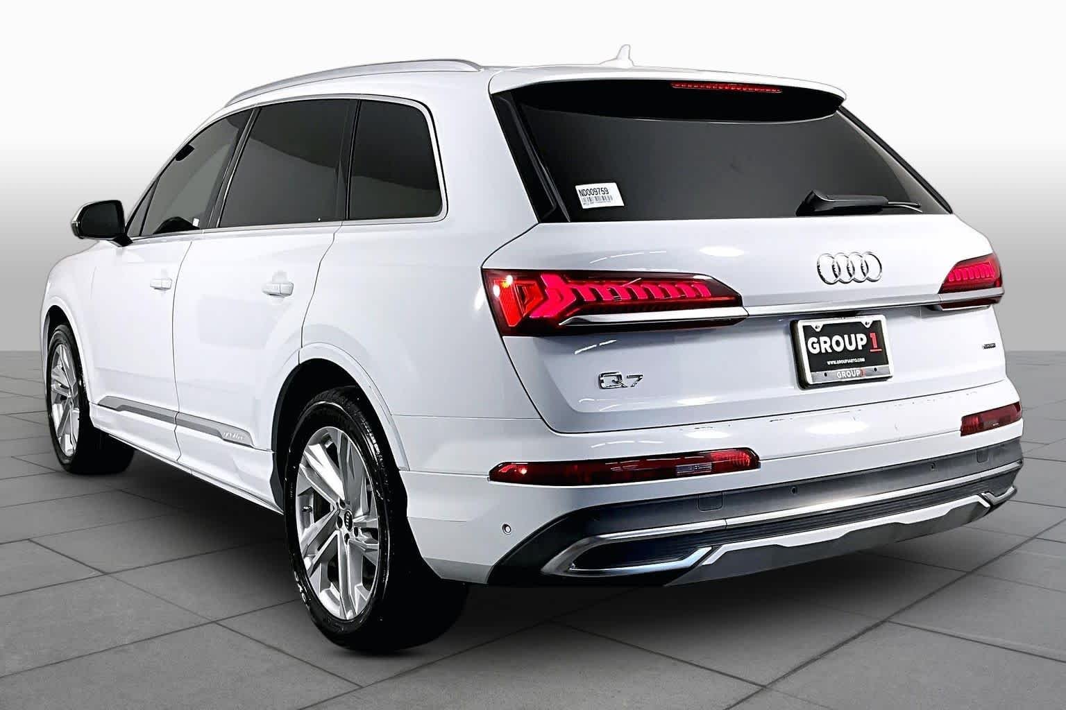 Used 2022 Glacier White Metallic Audi Premium Plus image 12