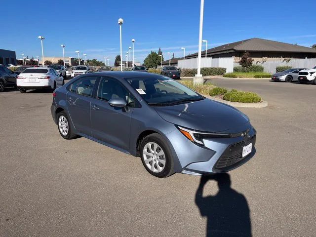Certified Used 2026 Celestite Toyota Hybrid LE image 1
