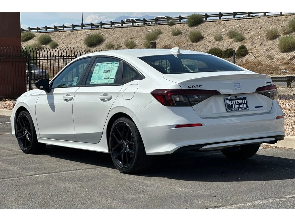 New 2026 Platinum White Pearl Honda Sport image 7