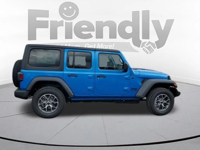 New 2026 Hydro Blue Pearl-Coat Exterior Paint Jeep Sport S image 6