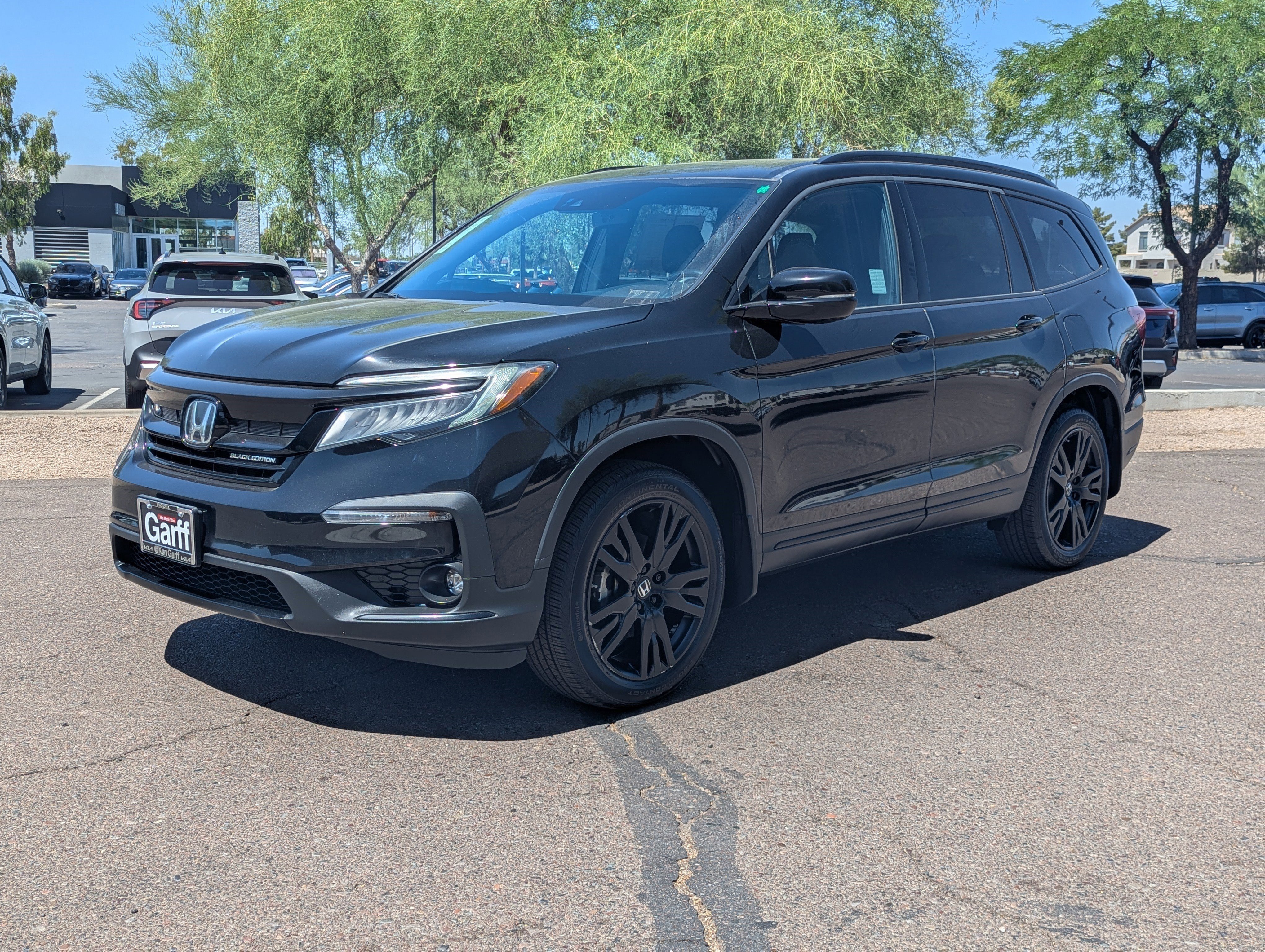 Used 2022 Crystal Black Pearl Honda Black Edition image 6