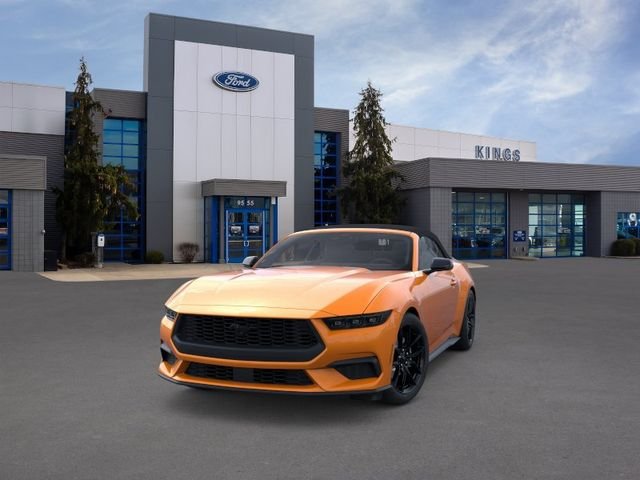 New 2026 Orange Fury Metallic Tri-coat Ford EcoBoost® Premium Convertible image 2