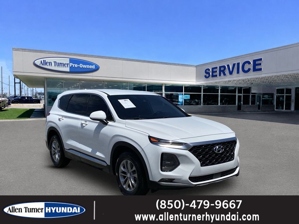 Used 2020 Quartz White Hyundai SEL image 1