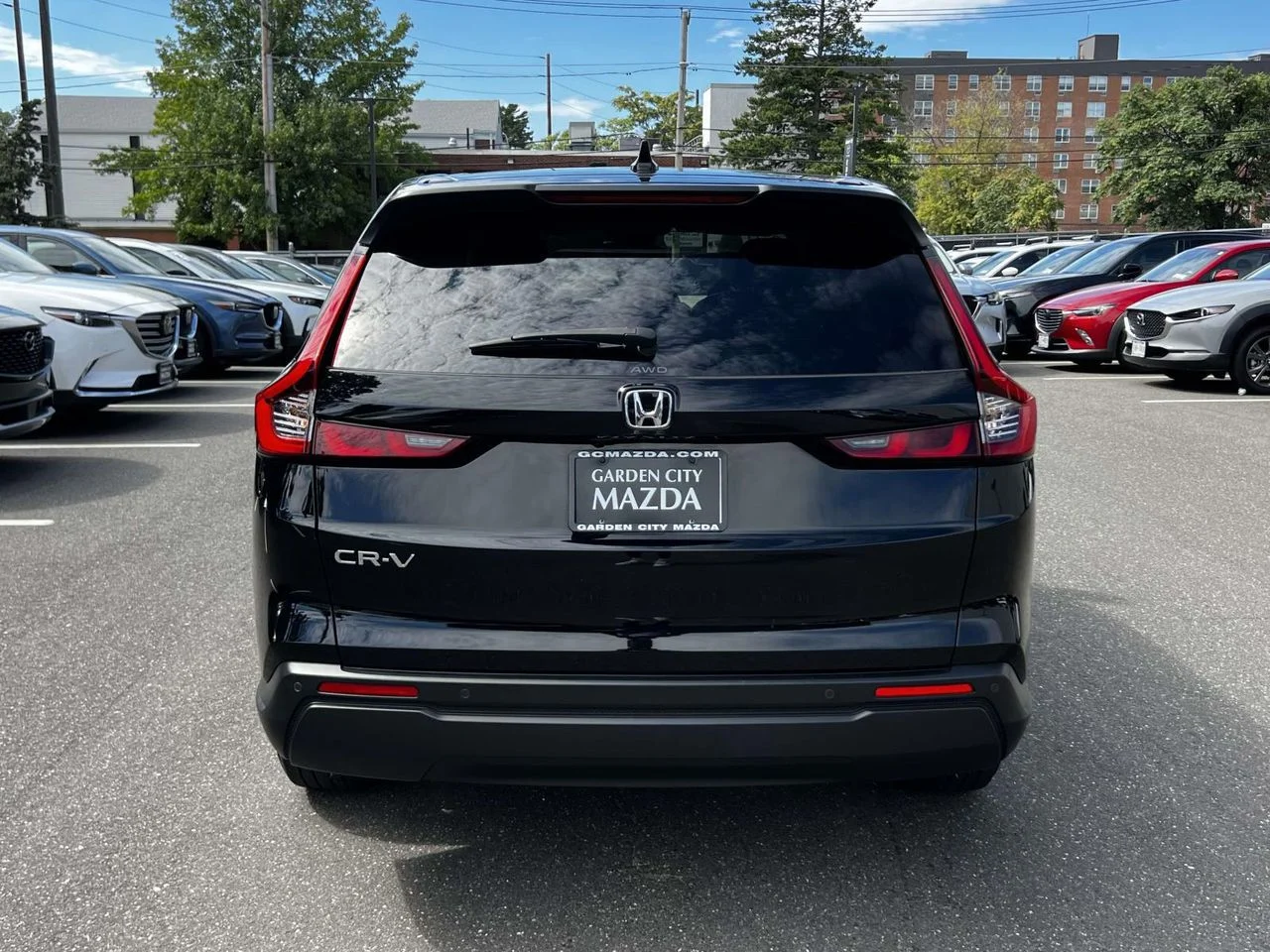 Used 2024 Crystal Black Pearl Honda EX-L AWD image 7