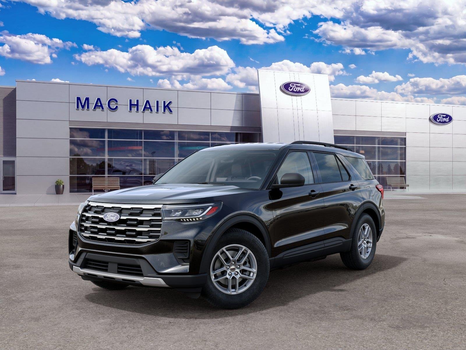New 2027 Agate Black Metallic Ford Active image 2