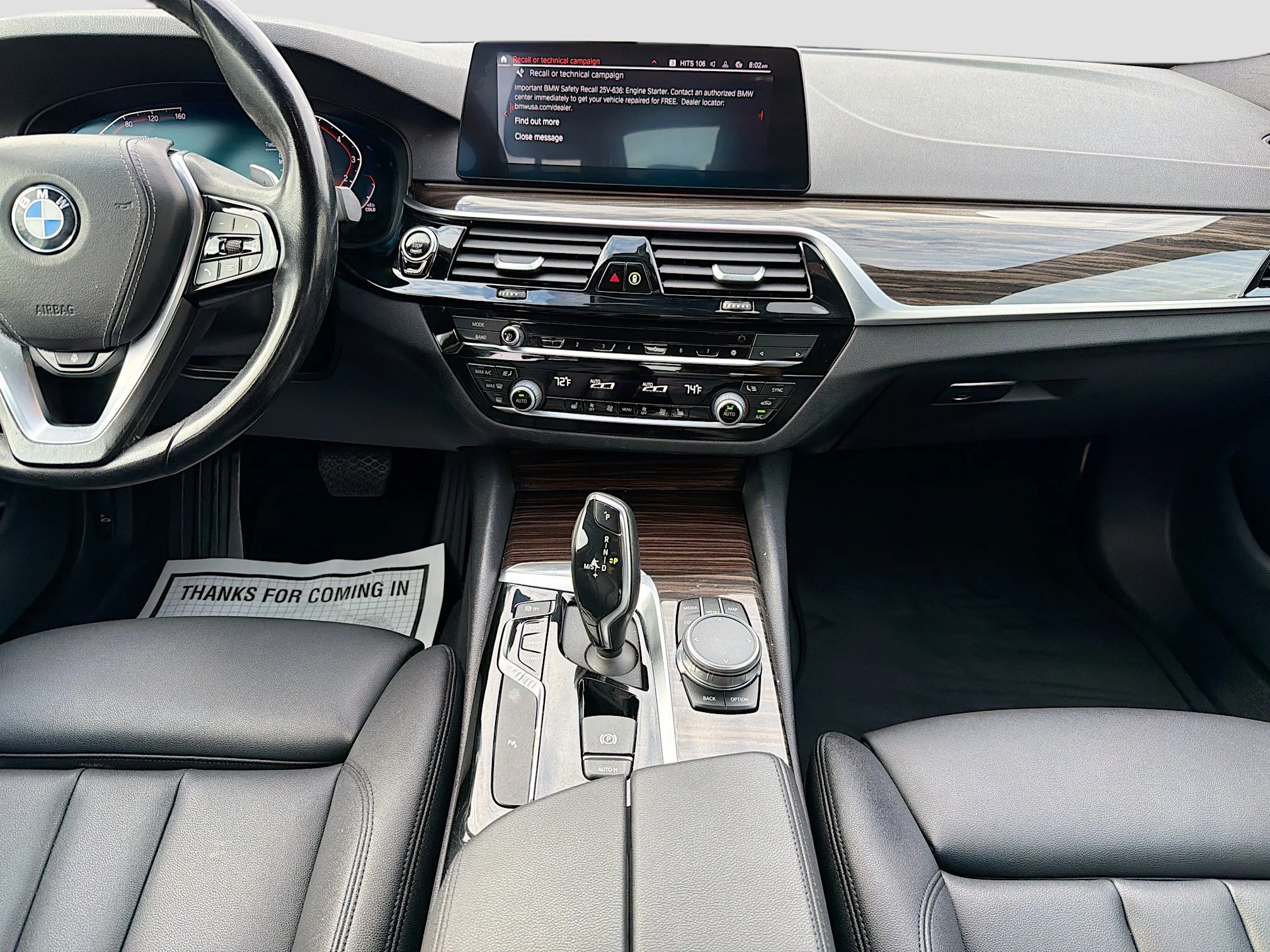 Used 2020 Imperial Blue Metallic BMW 530i xDrive image 17
