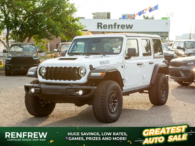 2026 Jeep Wrangler Willys 392* 470 HORSEPOWER, Nappa Leather, Steel Bumpers