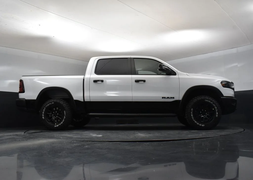 New 2026 Bright White Clear-Coat Exterior Paint RAM Rebel image 39