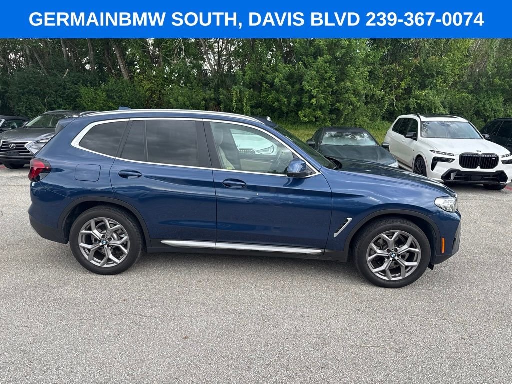 Certified Used 2023 Blue Metallic BMW xDrive30i image 6