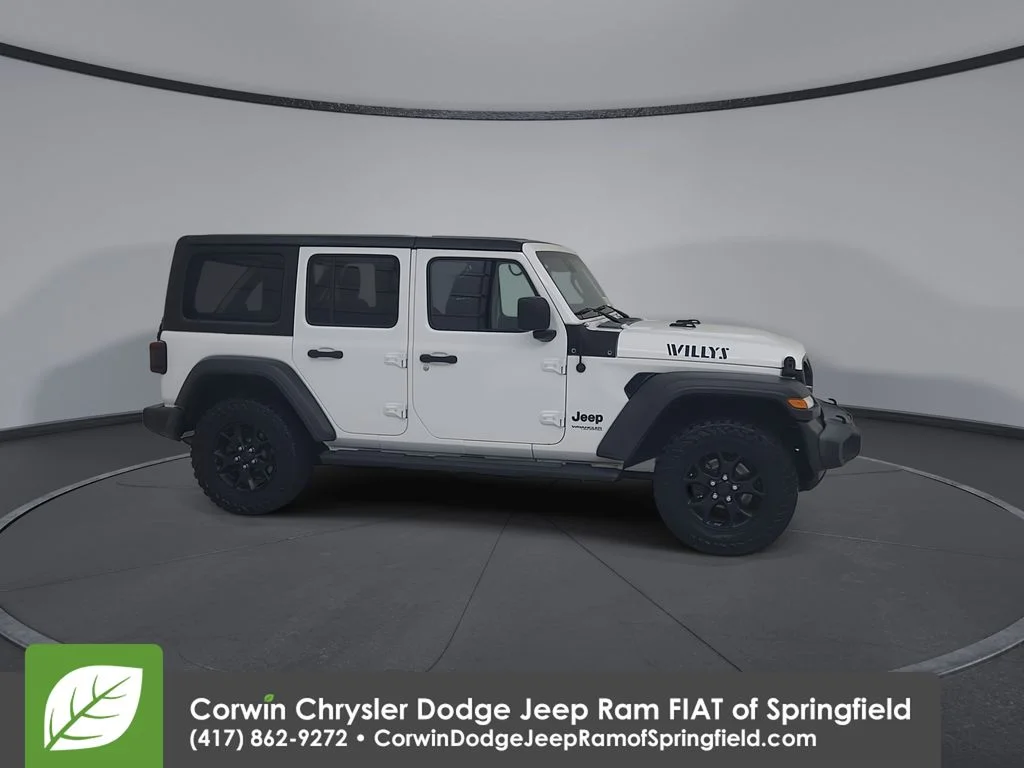 Certified Used 2020 White Jeep Unlimited Sport image 16