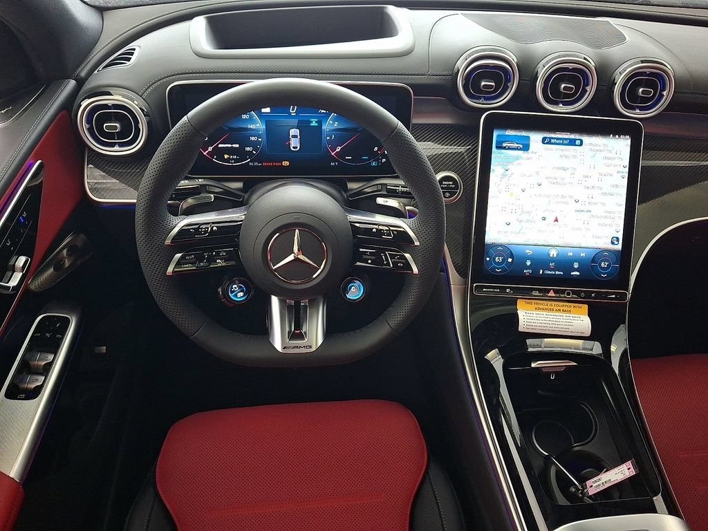 New 2026 MANUFAKTUR Moonlight White Metallic Mercedes-Benz GLC 43 AMG® image 37