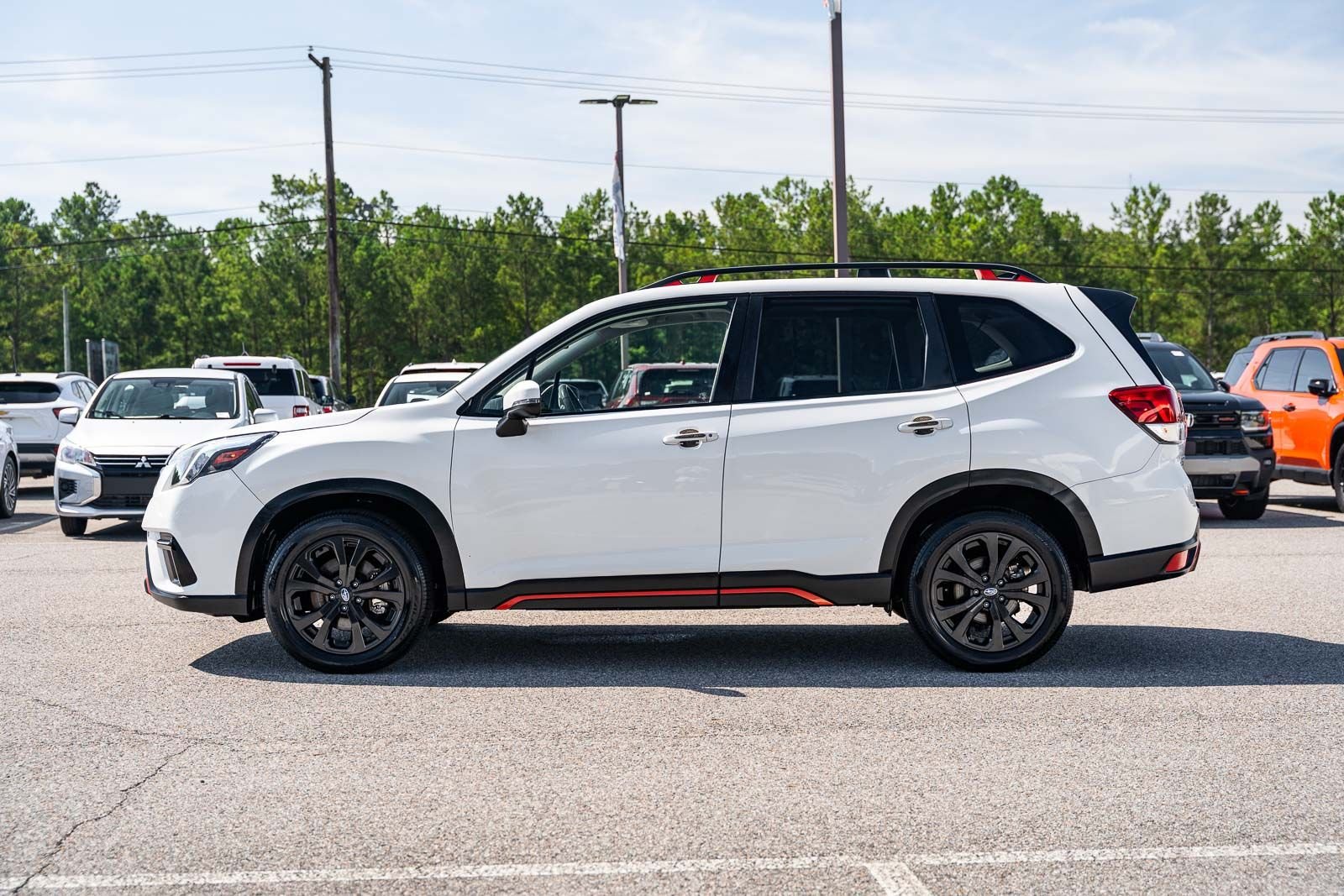 Used 2024 White Subaru Sport image 3
