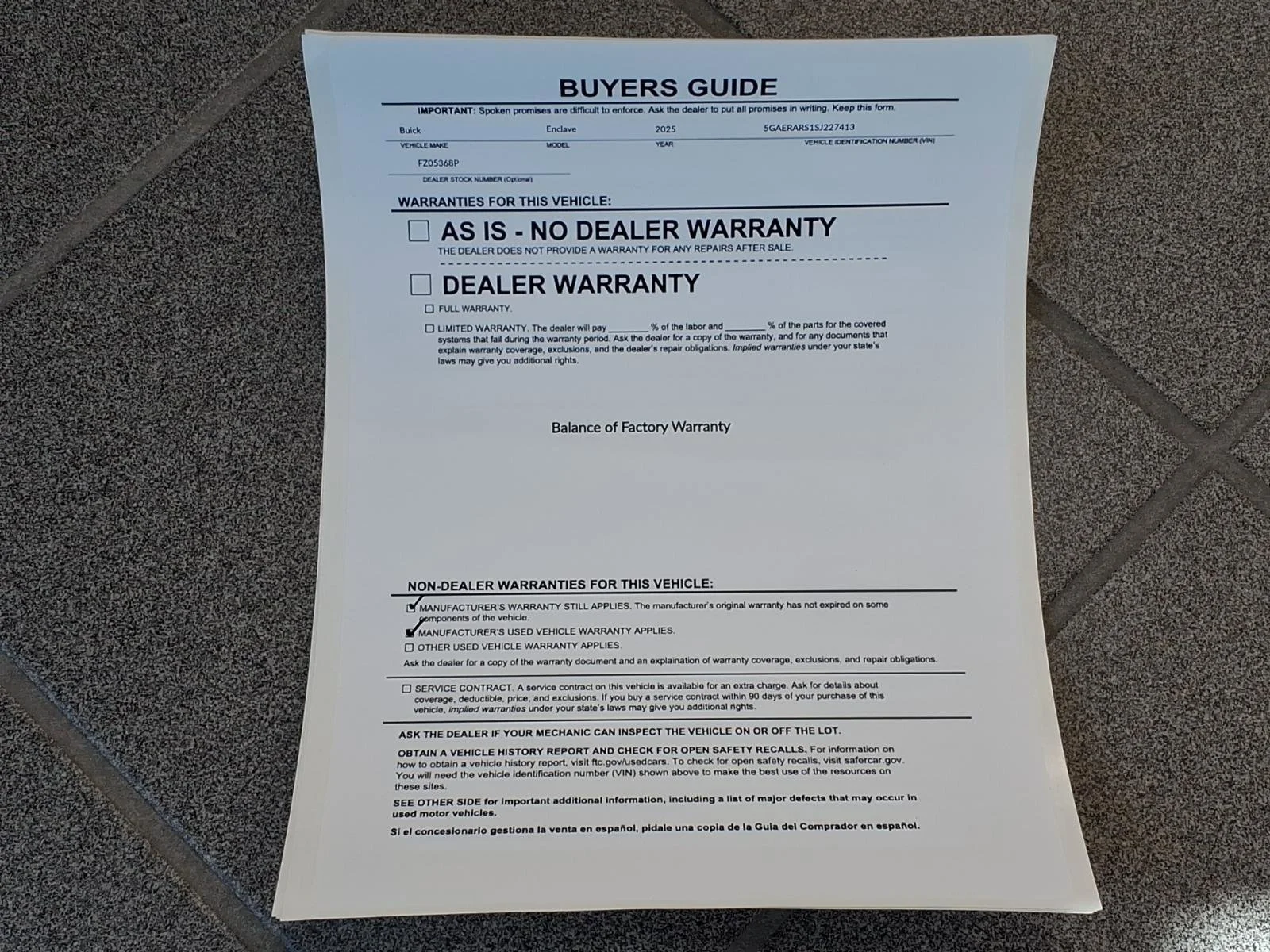 Certified Used 2025 Summit White Buick Preferred image 35