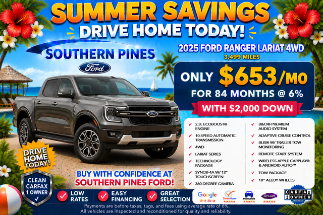 Used 2025 Beige Ford Lariat image 5