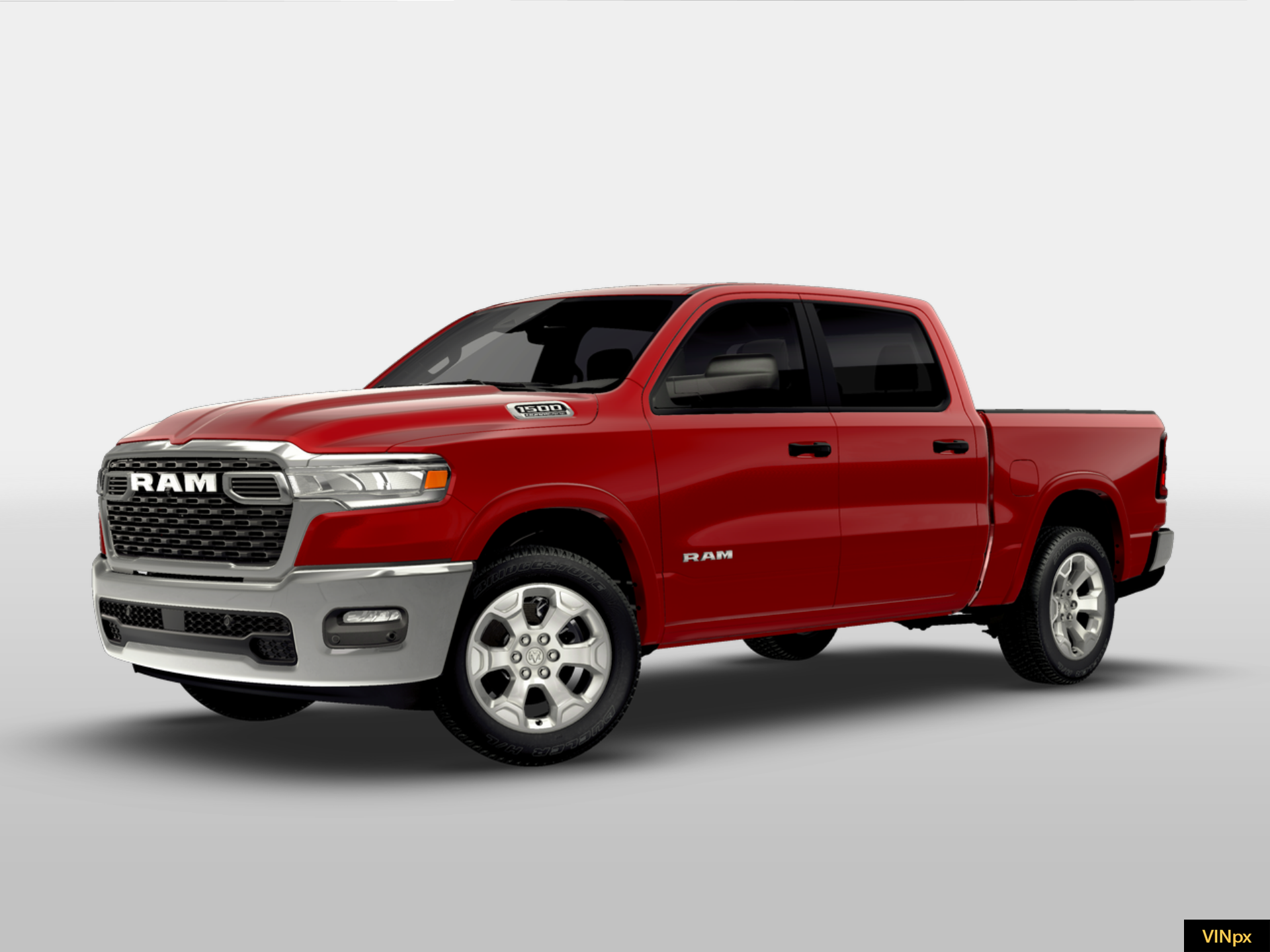 New 2026 Molten Red Pearl-Coat Exterior Paint RAM BIG HORN image 2
