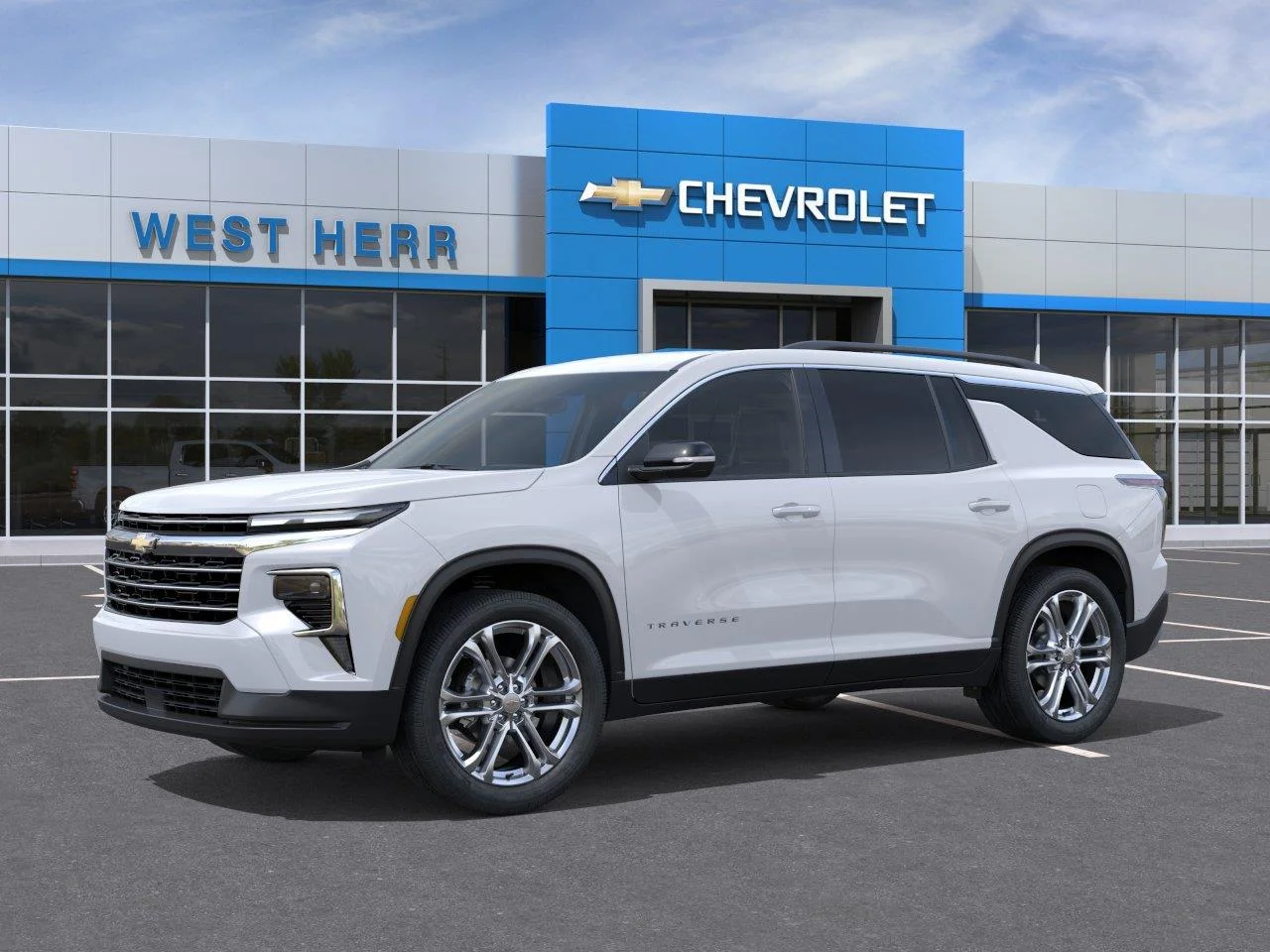 New 2027 Polar White Tricoat Chevrolet LT image 2