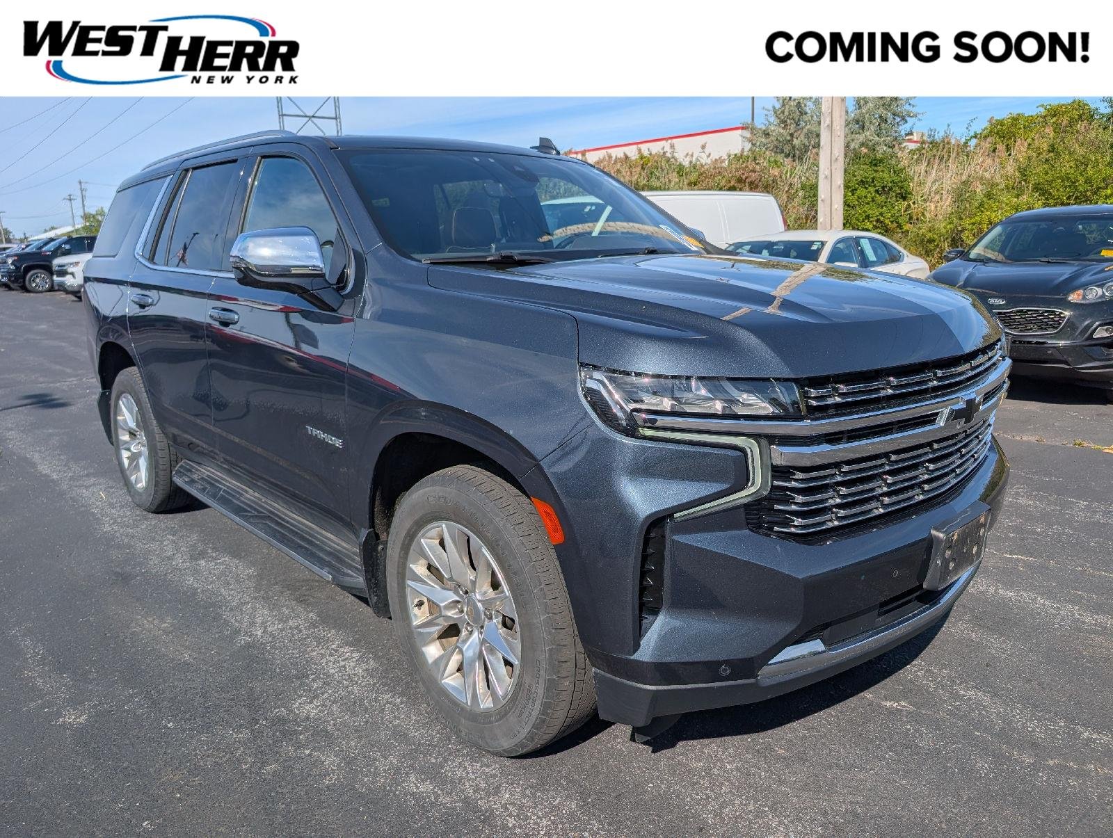 Used 2021 Shadow Gray Metallic Chevrolet Premier image 1