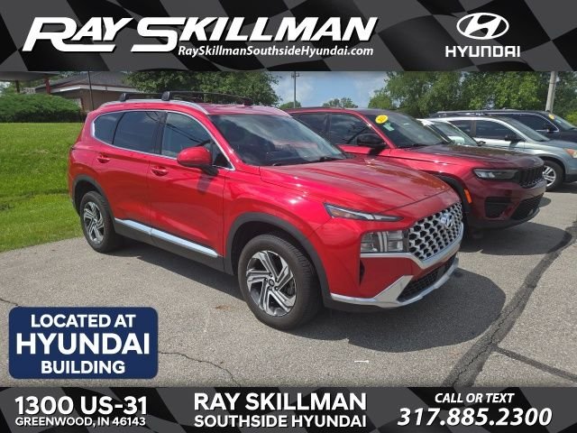 Used 2022 Calypso Red Hyundai SEL image 1
