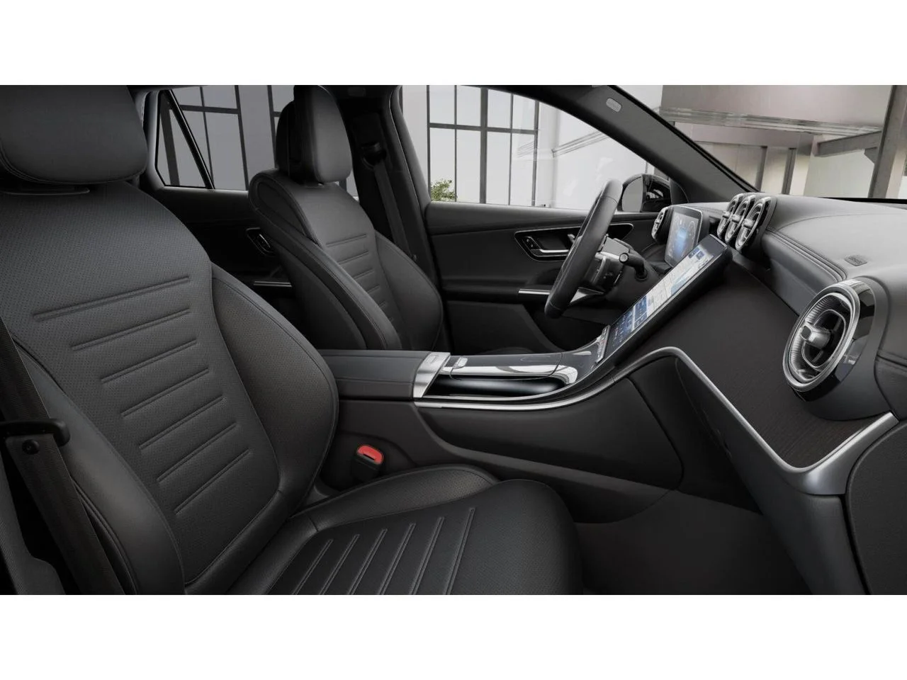 New 2027 Graphite Grey Metallic Mercedes-Benz GLC 300 image 4