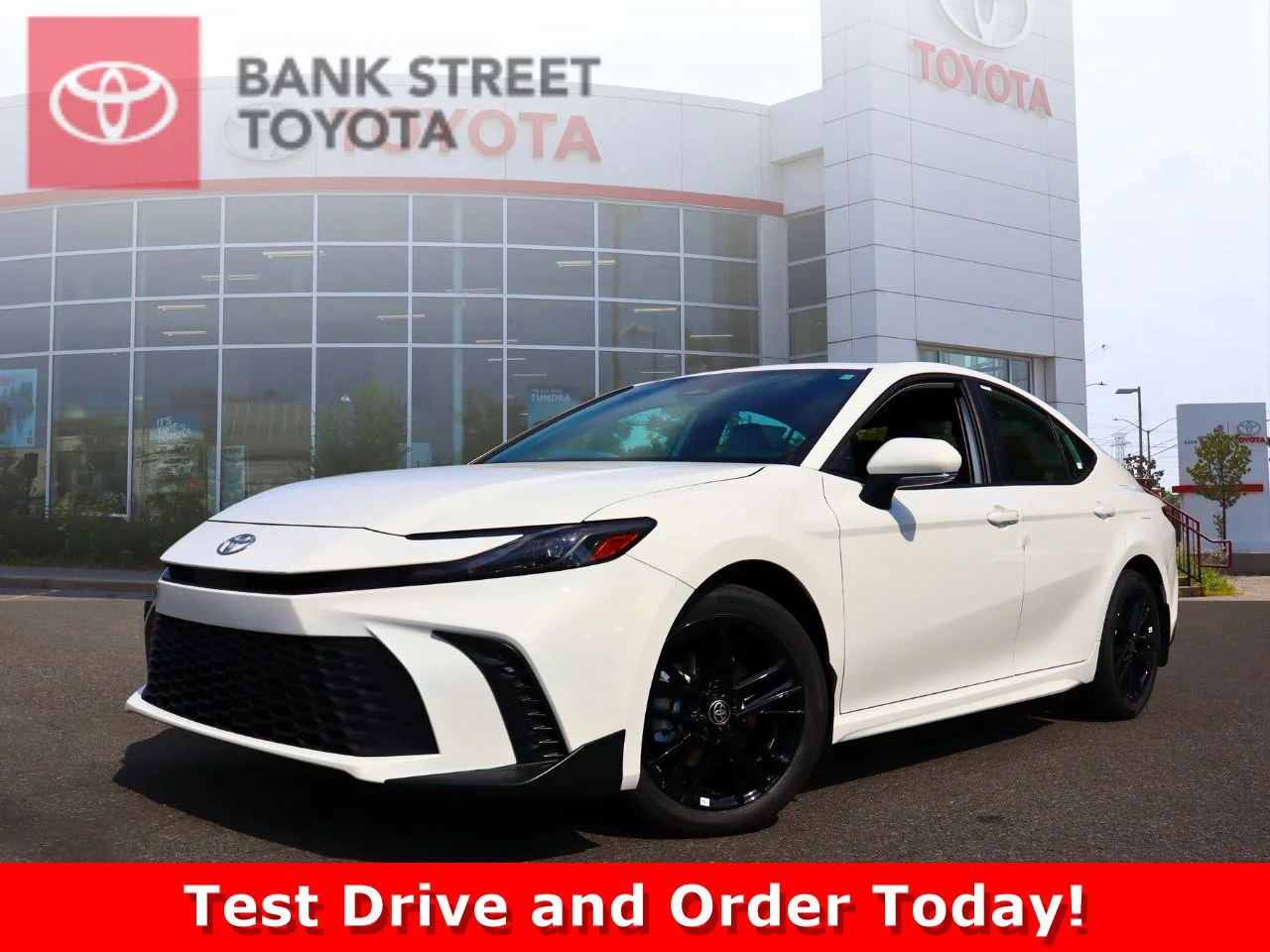 New 2026 White Toyota SE image 1