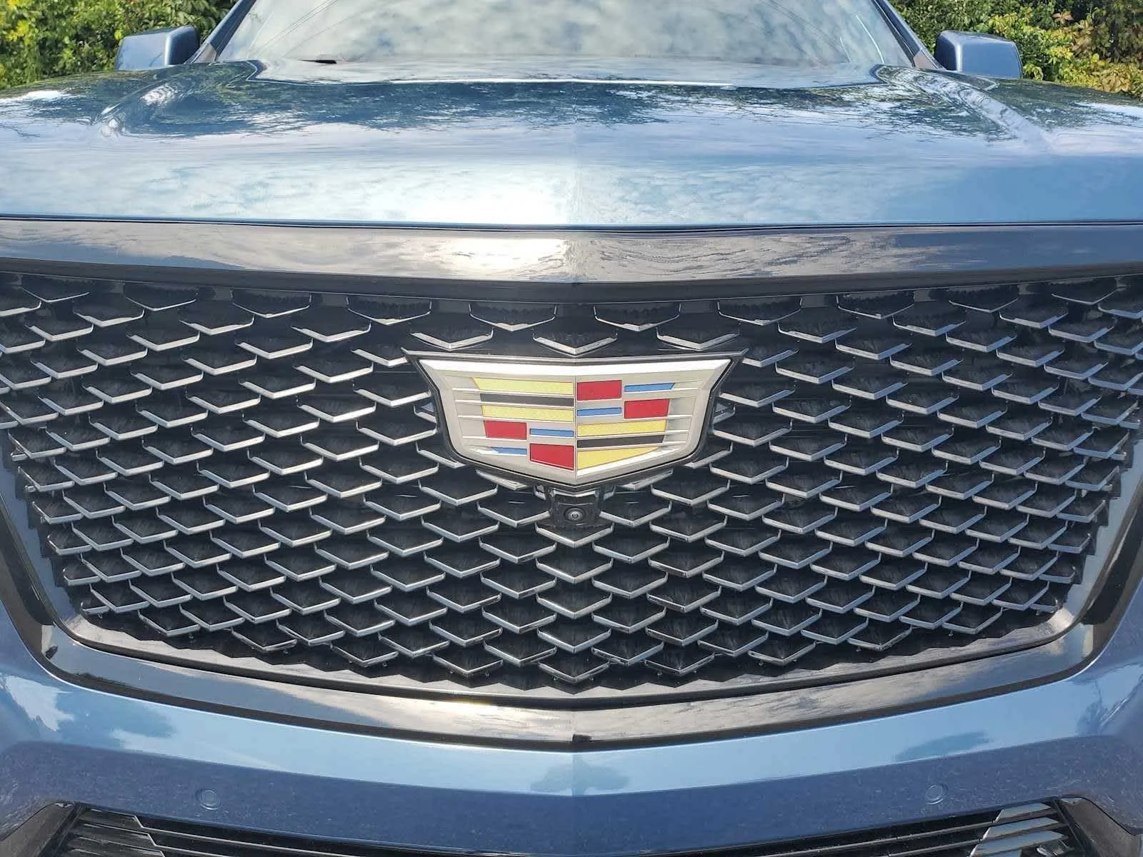 Used 2025 Deep Sea Metallic Cadillac Sport image 9