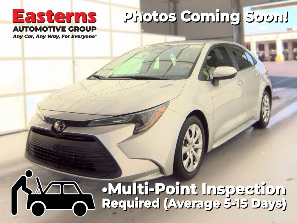 Used 2025 Silver Toyota LE image 1
