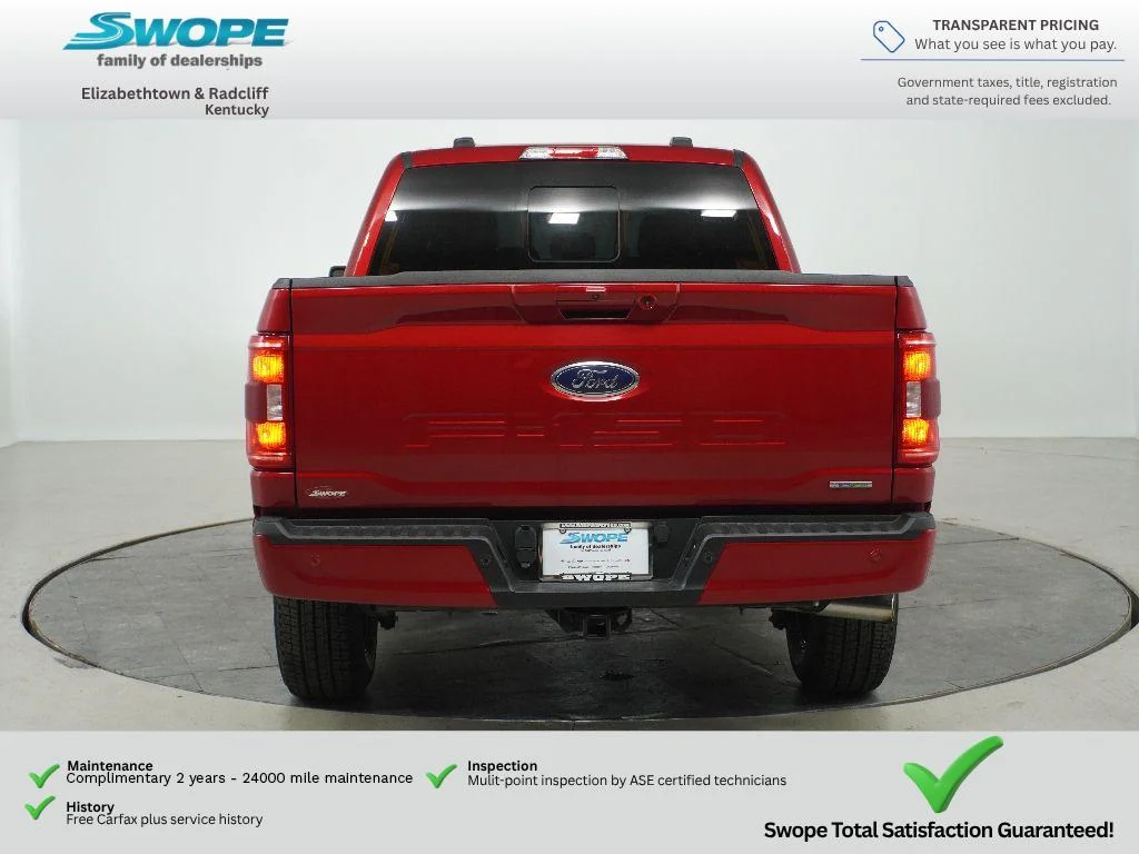 Certified Used 2022 Red Ford XLT image 6