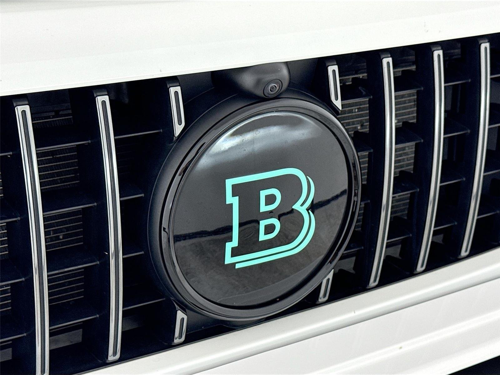 Used 2024 Polar White Mercedes-Benz AMG® G 63  Brabus Custom Widebody / Custom Tiffany Interior image 34