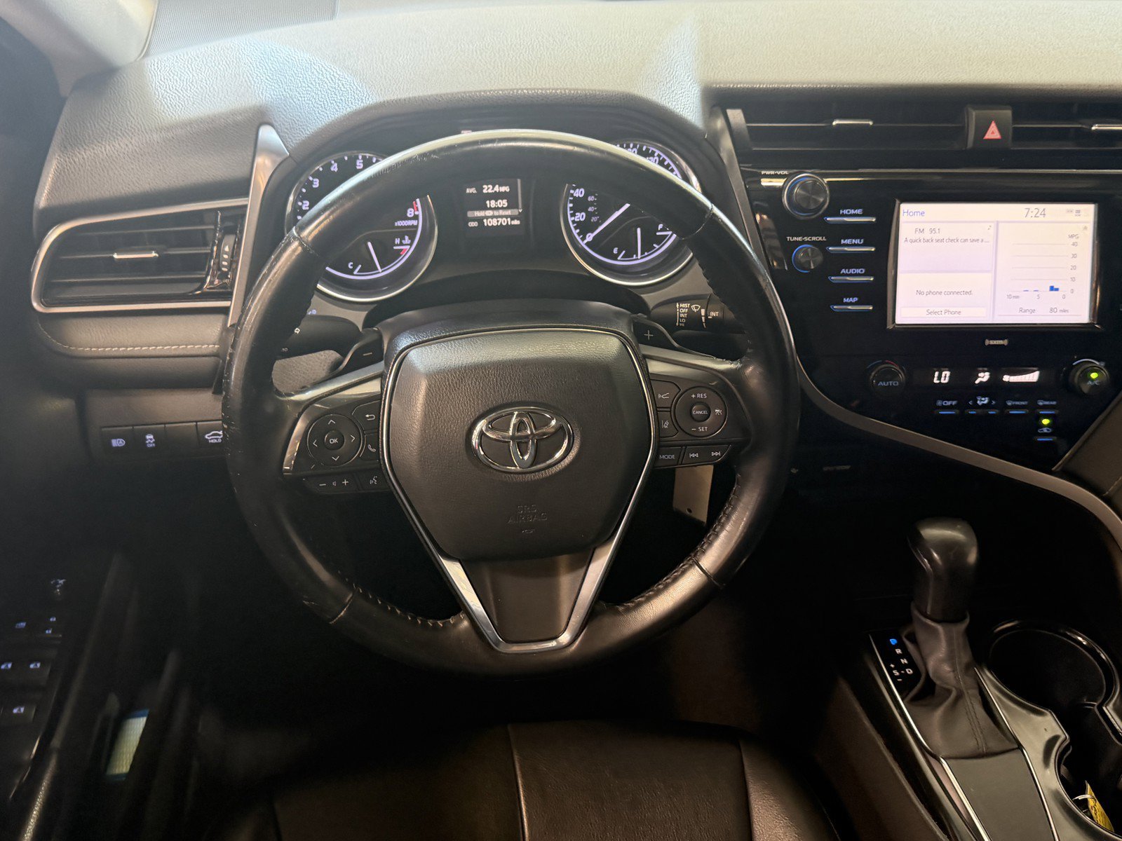Used 2020 Celestial Silver Metallic Toyota SE image 22